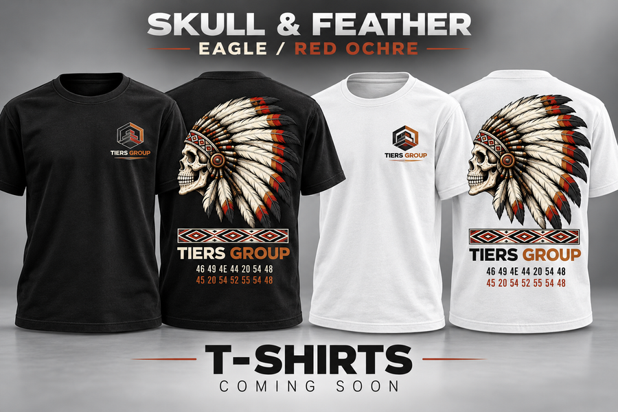 Eagle, Red &amp; Ochre / Tees