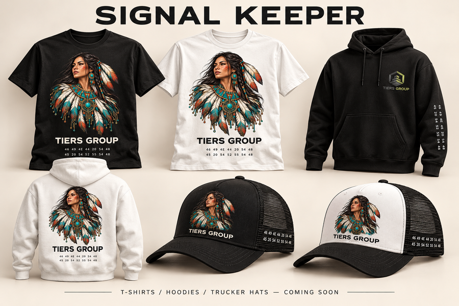 Men + Women clothing / Shared hats / Collection artwork